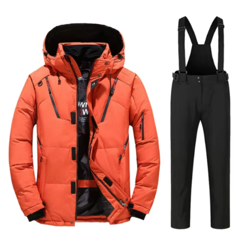 Herren Skijacke | Warmes Ski Set | Winterjacke Herren