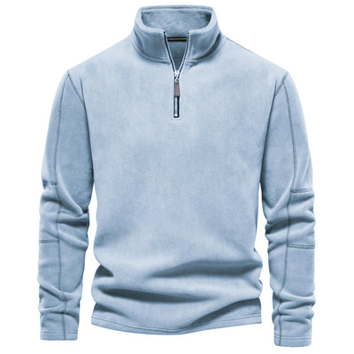 Herren Pulli | Pullover mit Halb-Zip | Warmer Outdoor Style