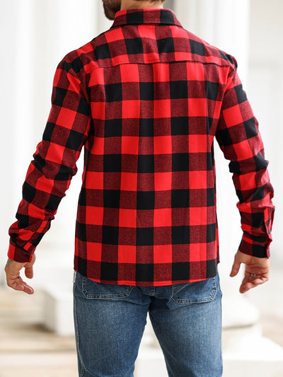 Herren Hemd | Langarm | Lockerer Schnitt | Casual Kleider