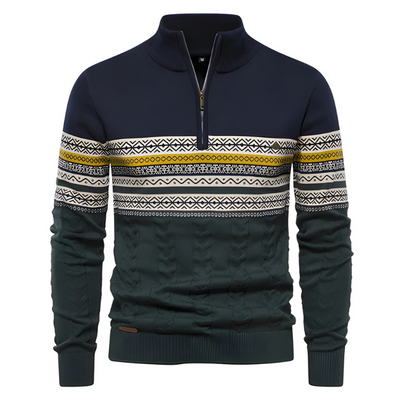 Pullover Herren | Strickpullover Herren Warm | Ethnisches Muster Style