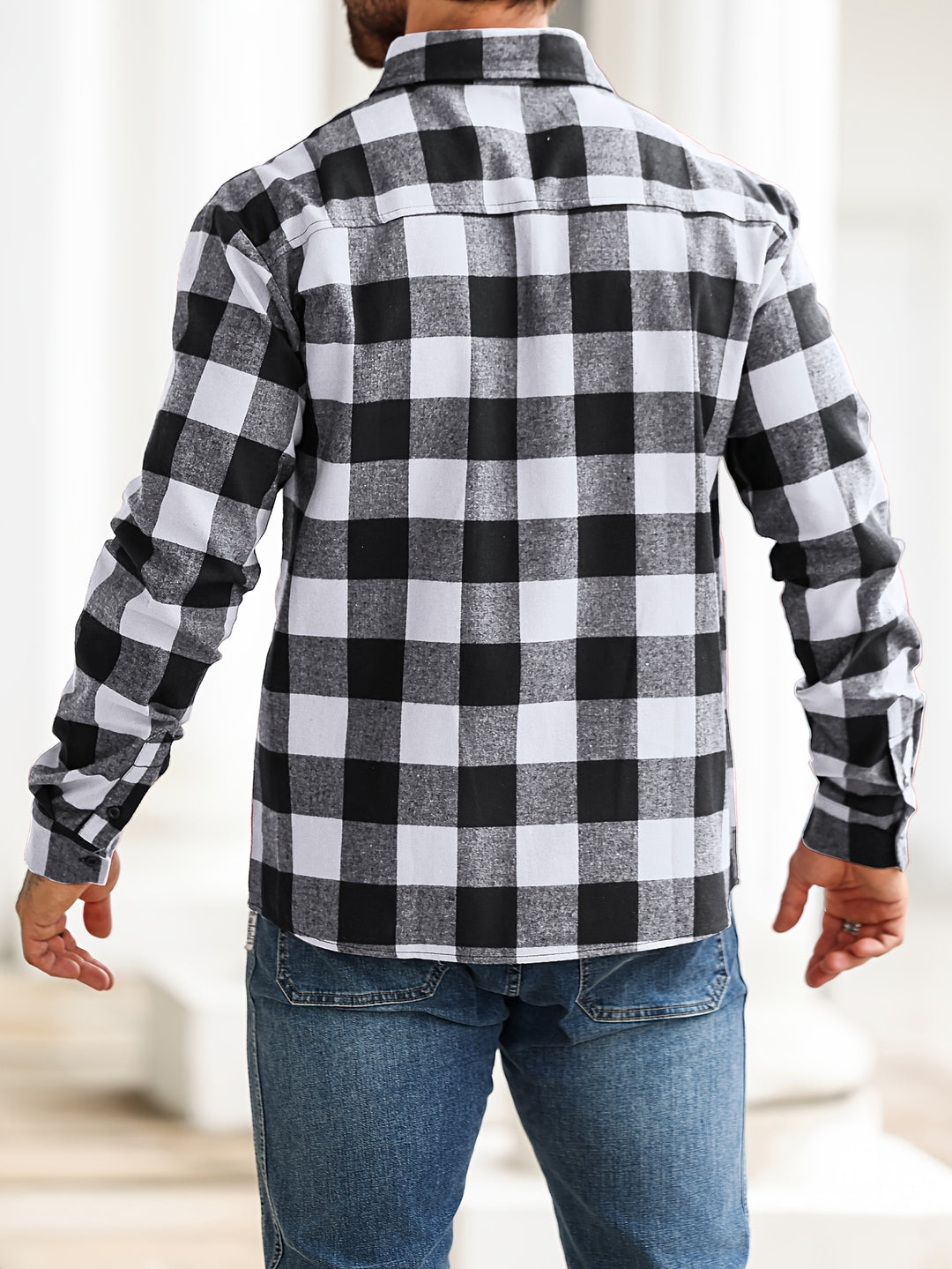 Herren Hemd | Langarm | Lockerer Schnitt | Casual Kleider
