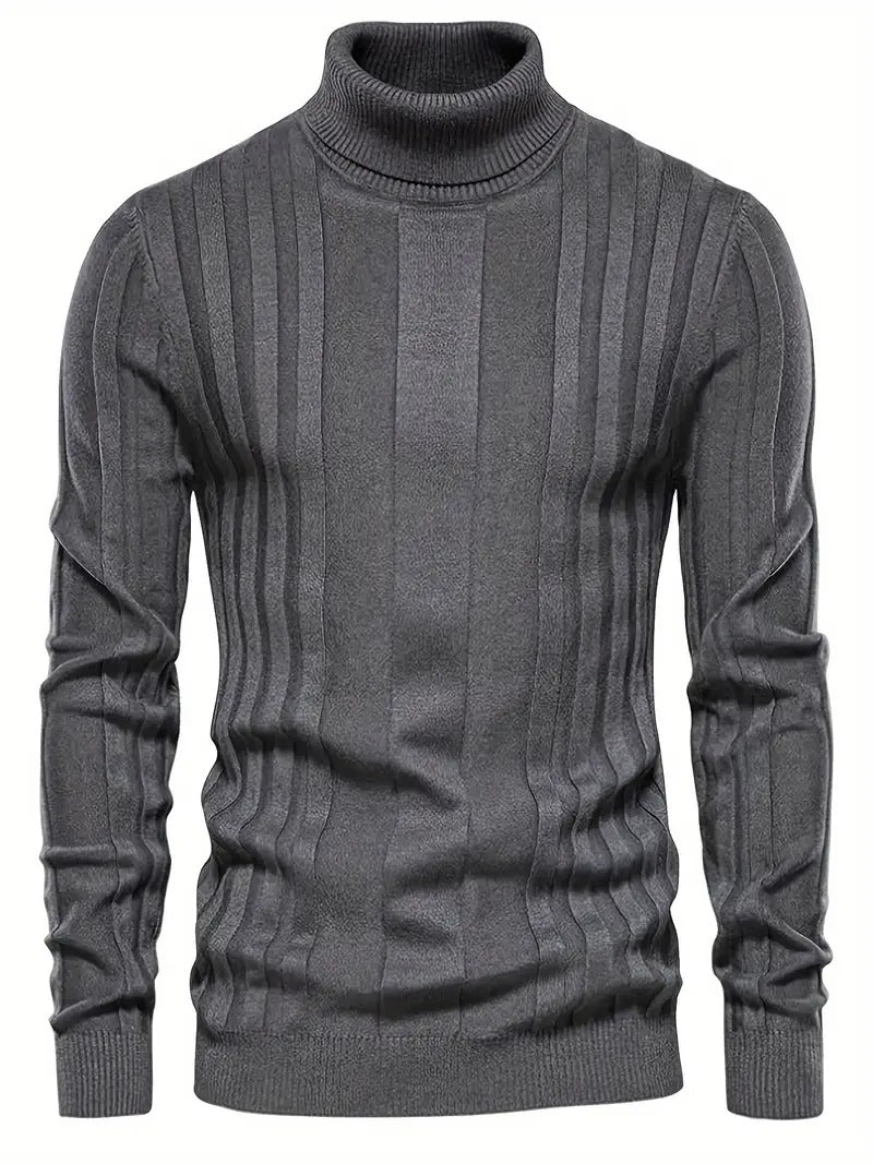 Rollkragenpullover Herren | Langarm | Warme & Klassiker Pullover