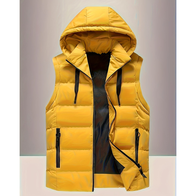 Herren Weste | Kleider Herren | Ärmellose Kapuzenweste