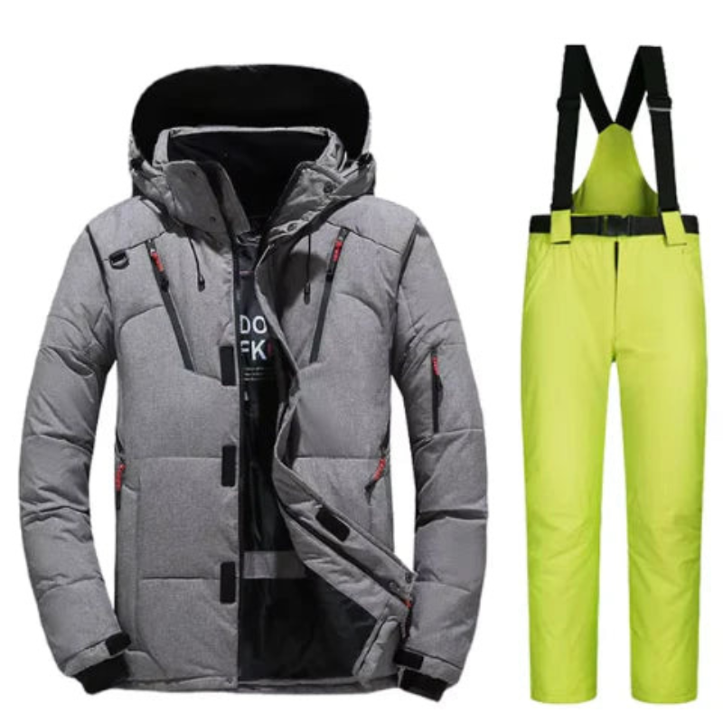 Herren Skijacke | Warmes Ski Set | Winterjacke Herren