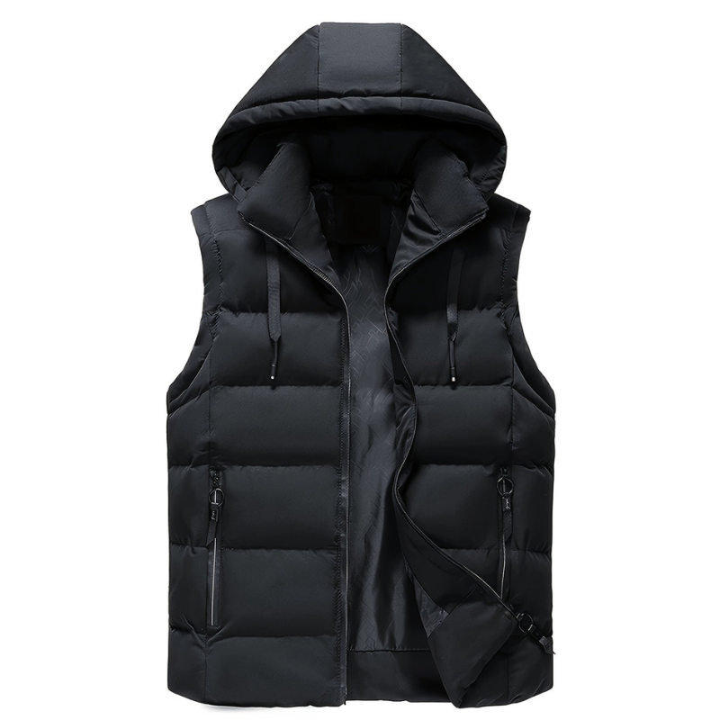 Herren Weste | Kleider Herren | Ärmellose Kapuzenweste