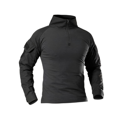 Funktionshemd Herren | Taktisches 1/4 Zip Oberteil | Herren Sportliche Kleider