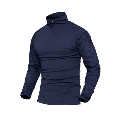 Funktionshemd Herren | Taktisches 1/4 Zip Oberteil | Herren Sportliche Kleider