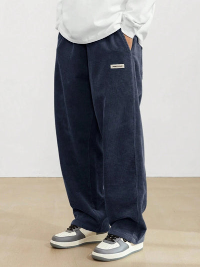 Cordhosen Herren | Loose Fit Hose | Bequeme Kleider