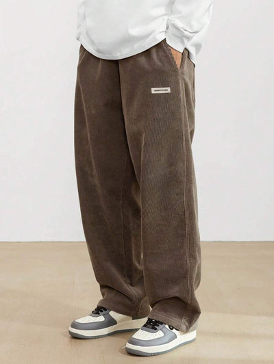 Cordhosen Herren | Loose Fit Hose | Bequeme Kleider