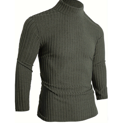 Rollkragenpullover Herren | Eleganter Pullover Herren | Schmale Passform