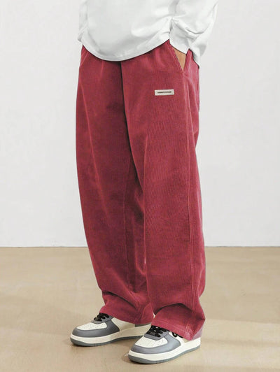 Cordhosen Herren | Loose Fit Hose | Bequeme Kleider