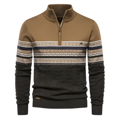 Pullover Herren | Strickpullover Herren Warm | Ethnisches Muster Style