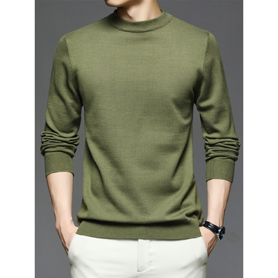 Pullover Herren | Rundhals und Langarm | Strickpullover