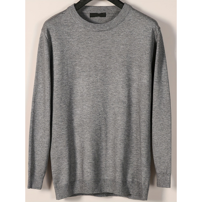 Pullover Herren | Rundhals und Langarm | Strickpullover