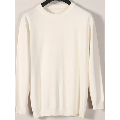 Pullover Herren | Rundhals und Langarm | Strickpullover