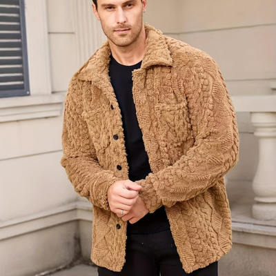 Winterjacke Herren | Casual Bontjacke | Stilvolle Jacke Herren