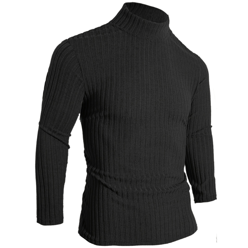Rollkragenpullover Herren | Eleganter Pullover Herren | Schmale Passform