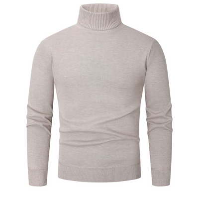 Rollkragenpullover herren | Schlanke Passform | Klassischer Pullover