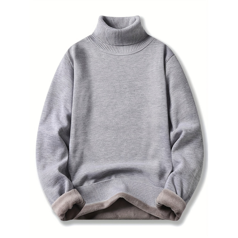 Rollkragenpullover herren | Schlanke Passform | Klassischer Pullover