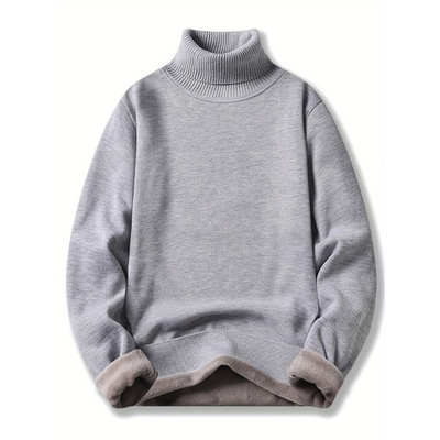 Rollkragenpullover herren | Schlanke Passform | Klassischer Pullover