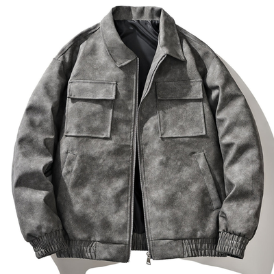 Winterjacke Herren | Vintage Bomberjacke | Klassische Jacke Herren