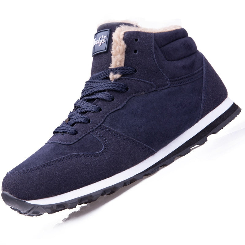 Winterschuhe Herren | Gefütterte Sportschuhe | Warme Schuhe