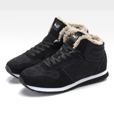 Winterschuhe Herren | Gefütterte Sportschuhe | Warme Schuhe