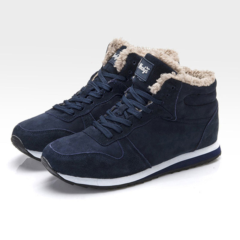 Winterschuhe Herren | Gefütterte Sportschuhe | Warme Schuhe