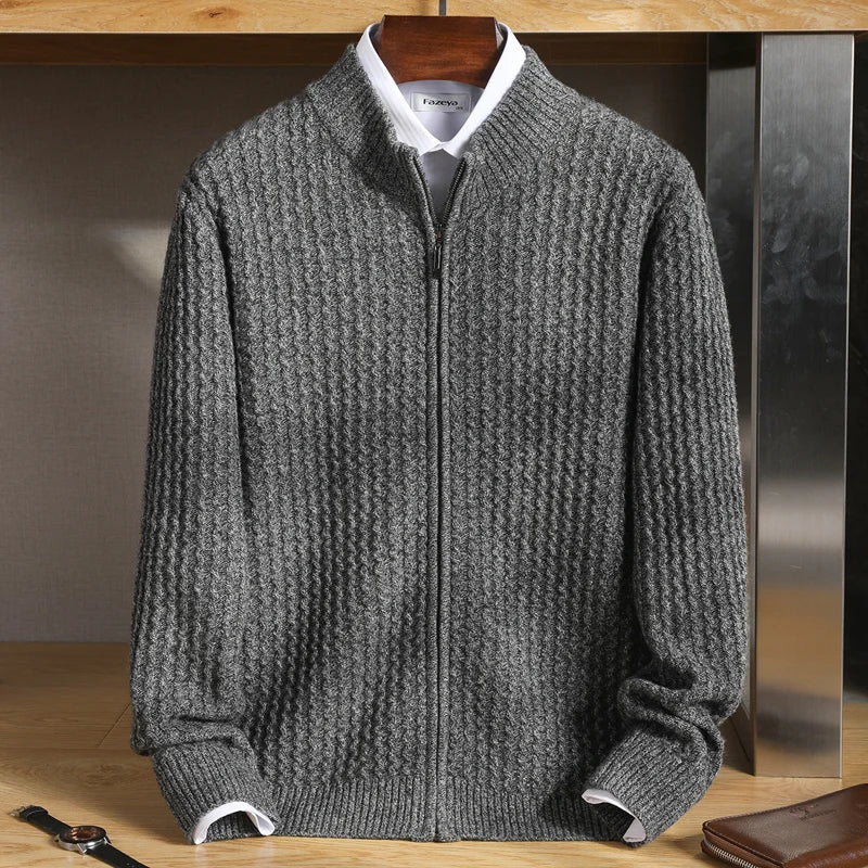 Pullover Herren | Strickpullover Herren Style | Mit Stehkragen
