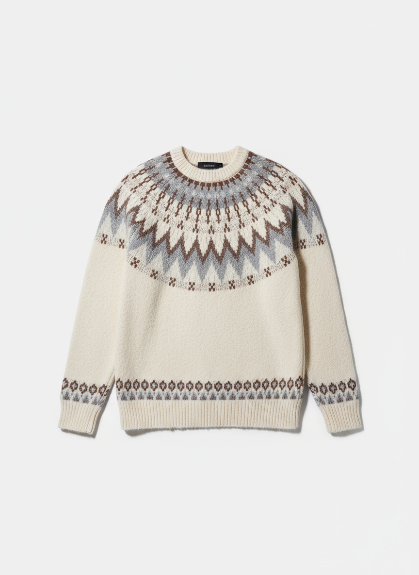 Oliver | Vintage Isländischer Pullover