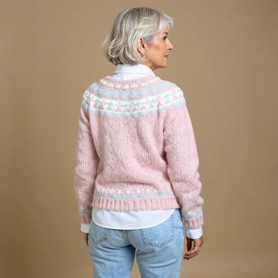 Magdalena | Vintage Isländische Strickjacke