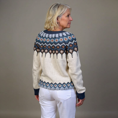 Julie | Vintage Isländische Strickjacke