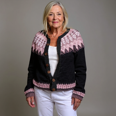 Daniela | Vintage Isländische Strickjacke