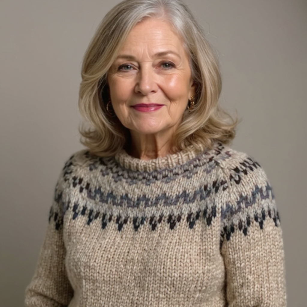 Nina | Vintage Islandpullover