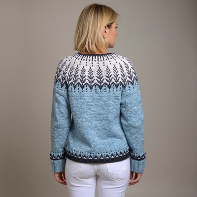 Nancy | Vintage Isländische Strickjacke
