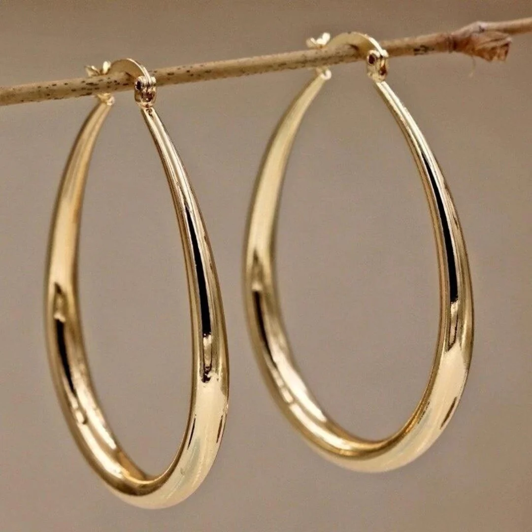 Vintage Gold-Ohrring