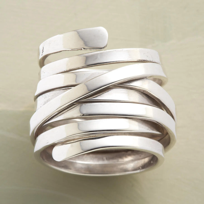 Rosina® |  Vintage Dicke Schicht Silberring