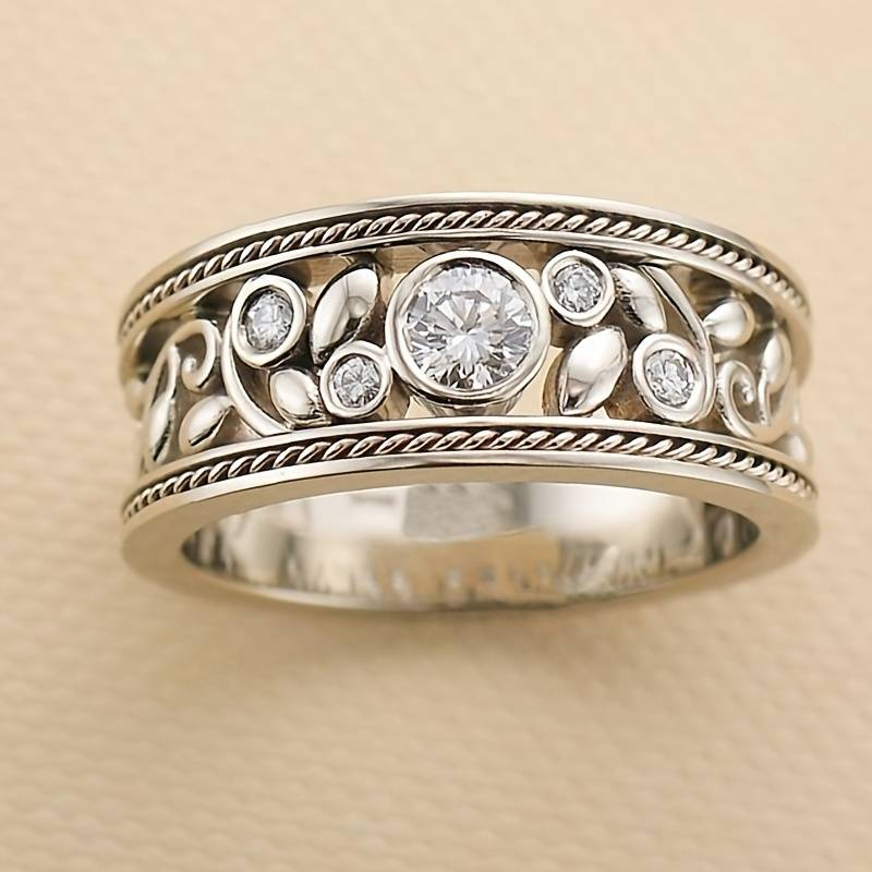 Charm - Silber & Zirkonia Ring
