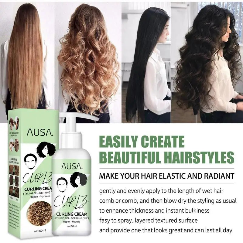 LockenGlanz™ Glatte Locken Power Sofort