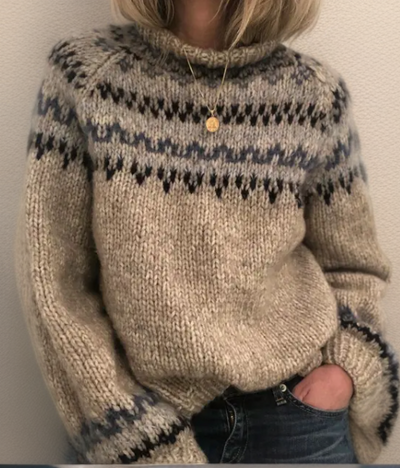 Nina | Vintage Islandpullover