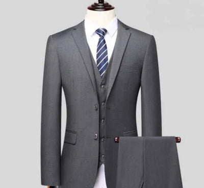 Herren Dreiteiliges Hochzeitsgast Anzug | Elegante