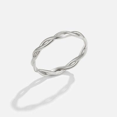 Infinity 18K Silber Dreh-Ring