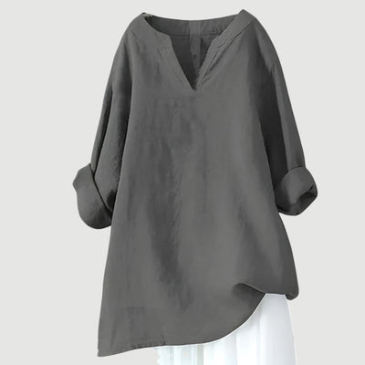 Nora | Bluse aus Naturfaser