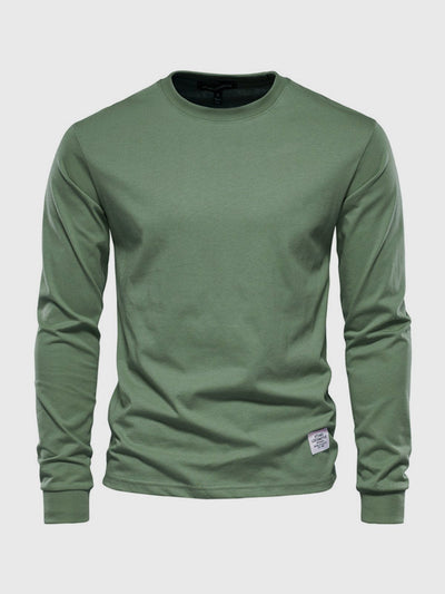 Frederick | Herren Rundhals Sweatshirt | Klassisches Baumwoll Basic
