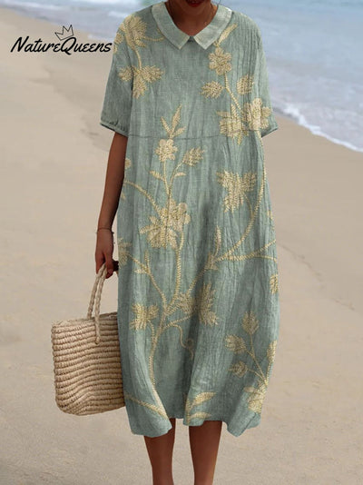 Merel | Vintage Blumen Kleid - Limitierte Auflage