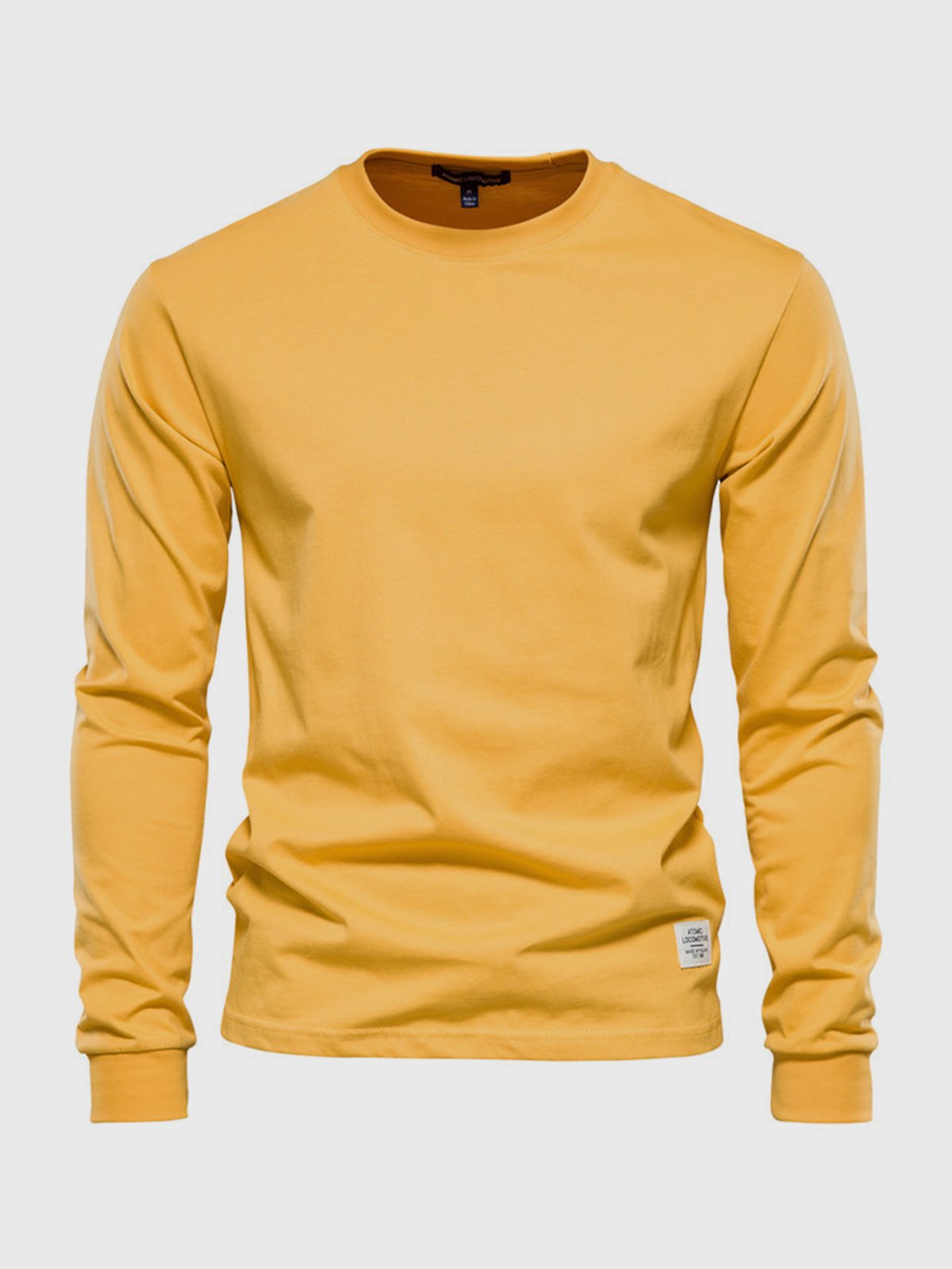 Pullover Herren Langarmshirt Rundhals | Basic Style