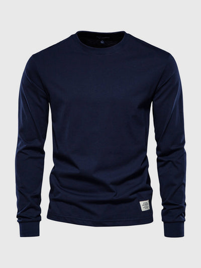 Frederick | Herren Rundhals Sweatshirt | Klassisches Baumwoll Basic