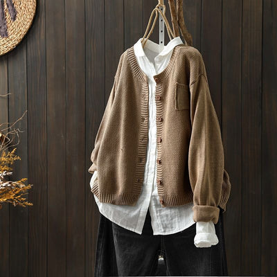 Damen Strickjacke in Übergrößer | Bequem