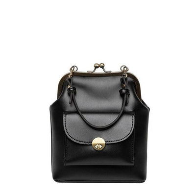 Vintage Kussverschluss Tasche - Retro Chic Essentiell
