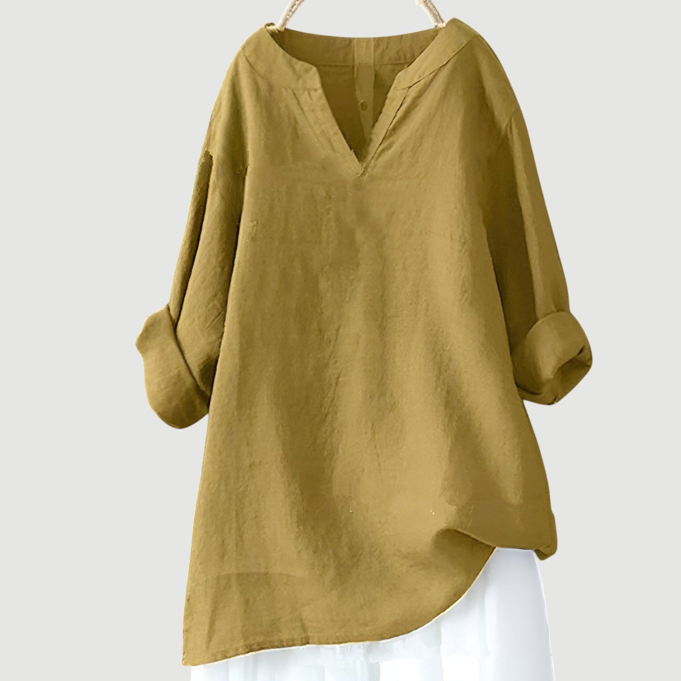 Nora | Bluse aus Naturfaser